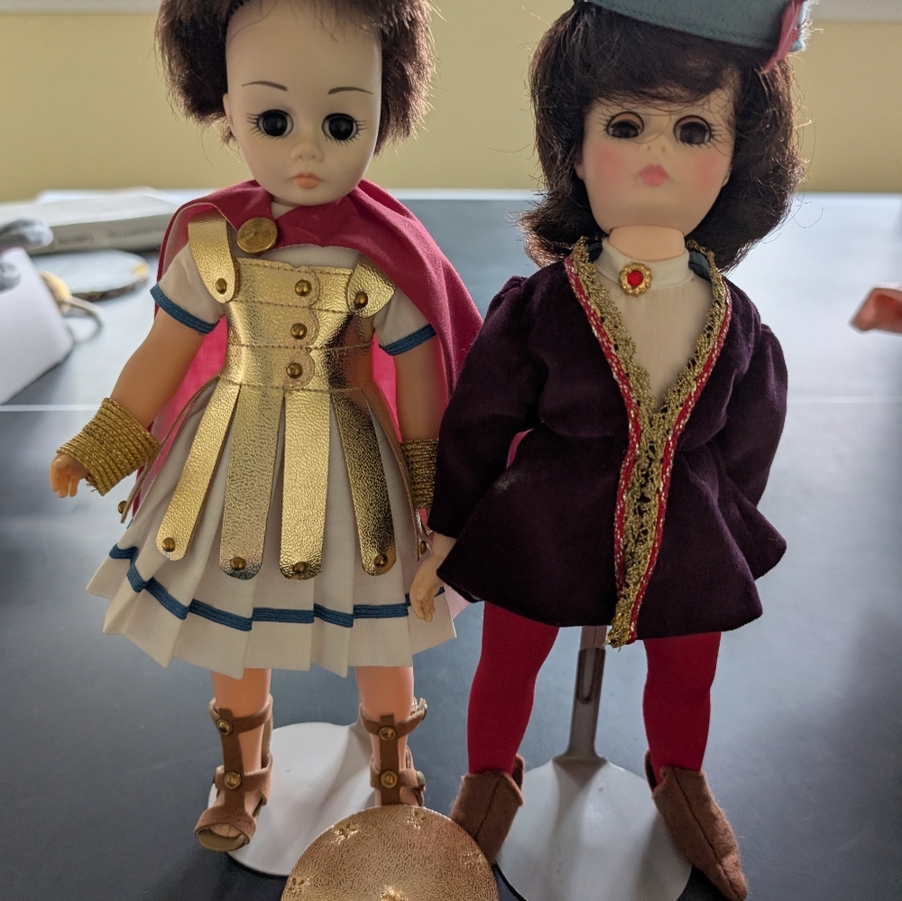 Madame Alexander Marc Antony And Romeo Dolls